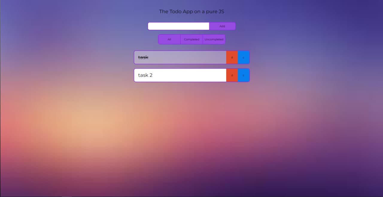To Do App